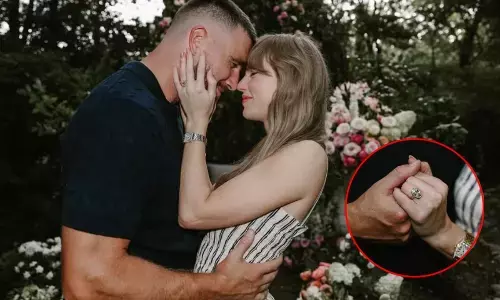 पॉप स्टार टेलर स्विफ्ट ने ट्रैविस केल्सी से सगाई की