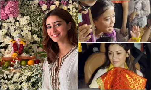 गणेश चतुर्थी के जश्न में डूबे बॉलीवुड सेलेब्स