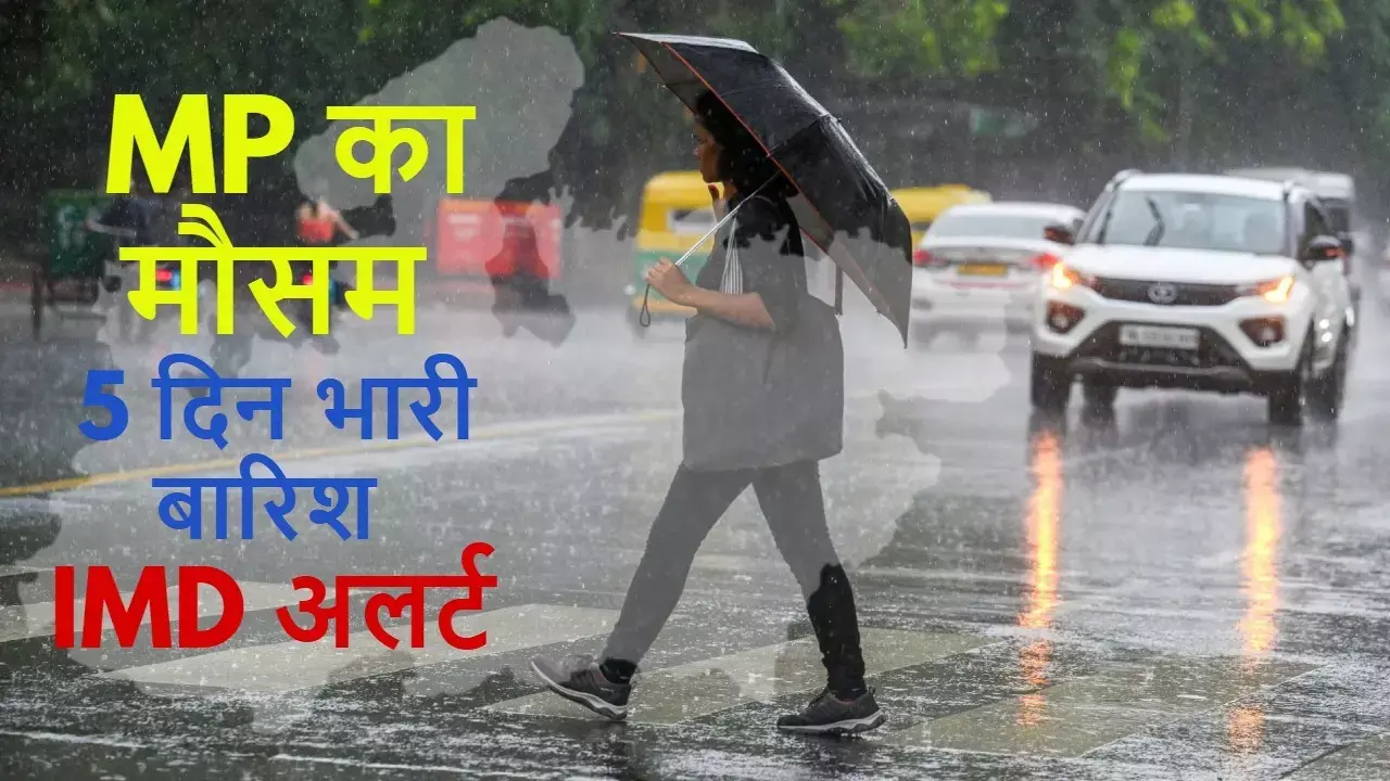 मध्यप्रदेश मौसम अपडेट: अगले 5 दिनों में भारी बारिश और फ्लैश फ्लड अलर्ट मध्यप्रदेश मौसम अपडेट: अगले 5 दिनों में भारी बारिश और फ्लैश फ्लड अलर्ट