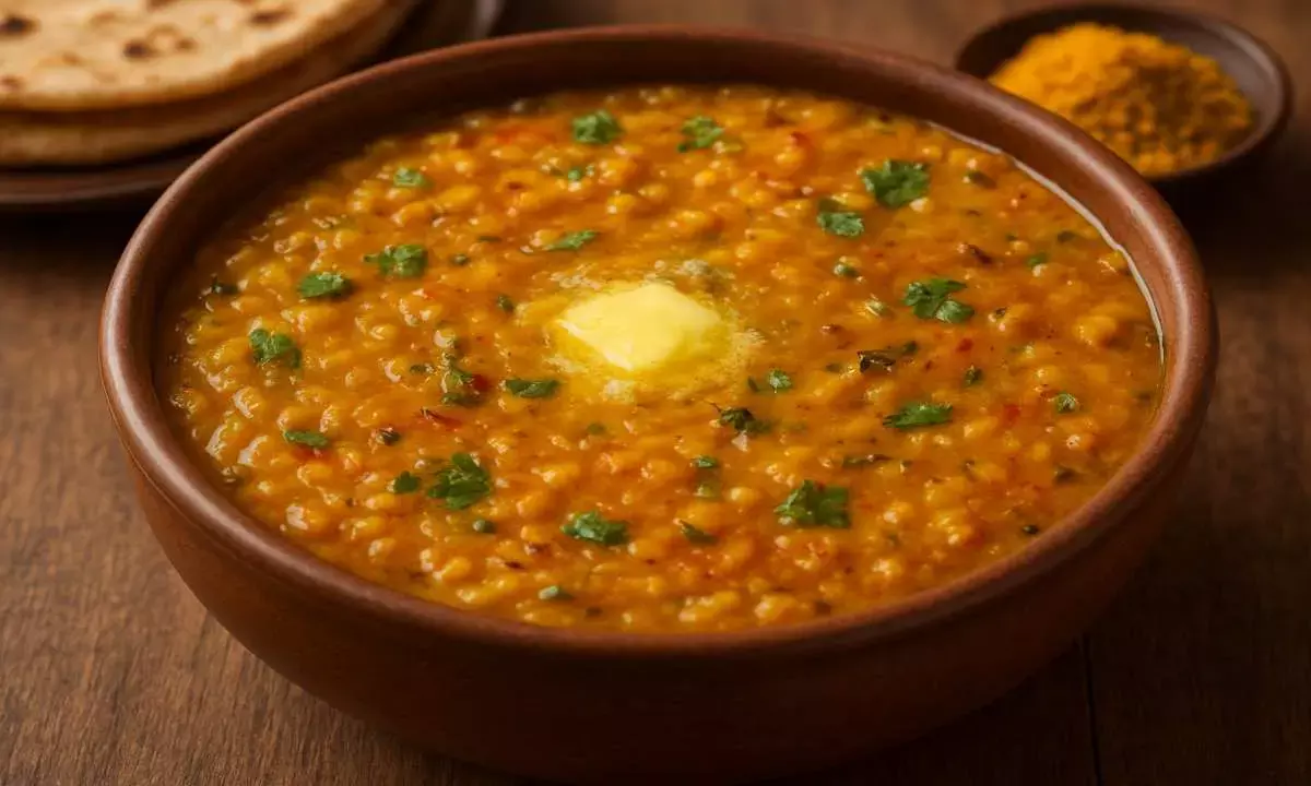 how to make butter dal fry