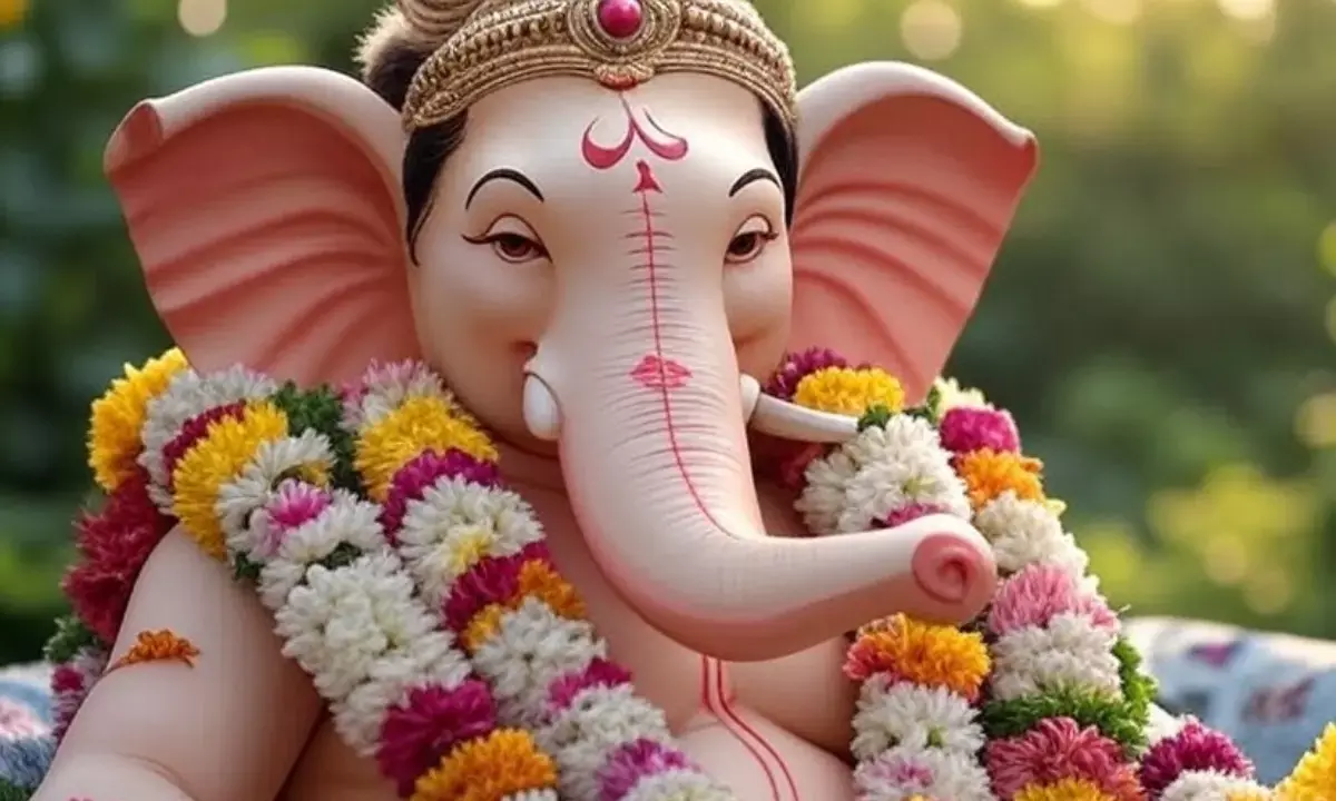 Ganpati Pooja Flowers