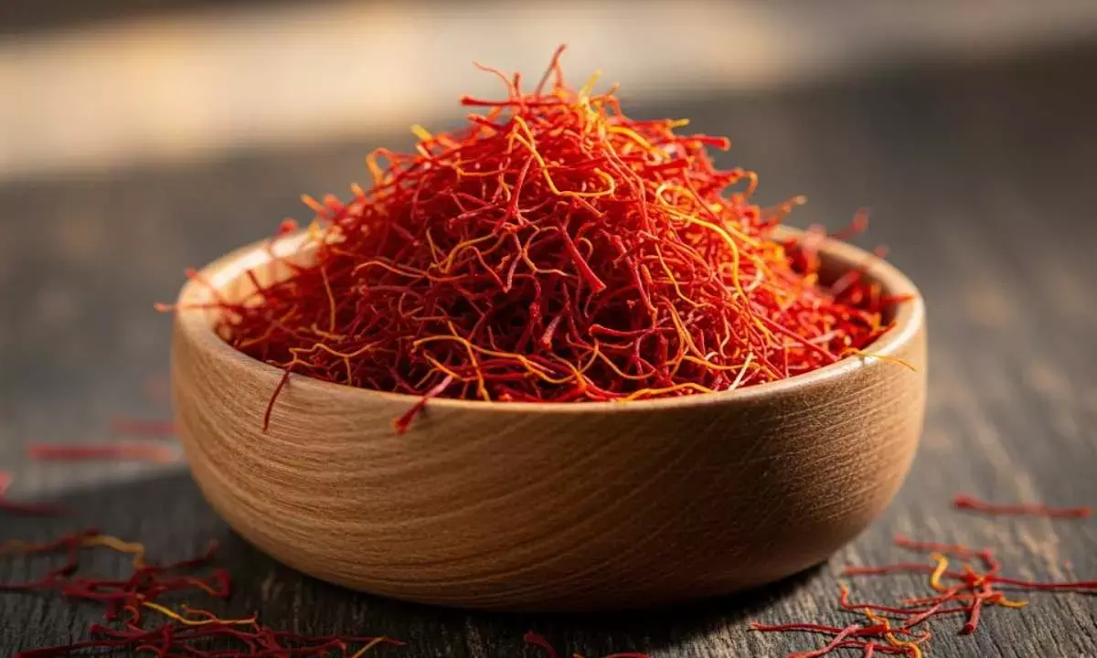 Fake vs real saffron