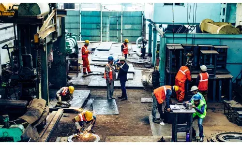 Industrial production growth India