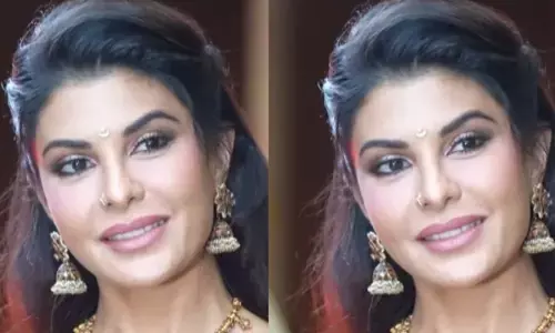 एक्ट्रेस जैकलीन फर्नांडीज का ट्रेडिशनल लुक