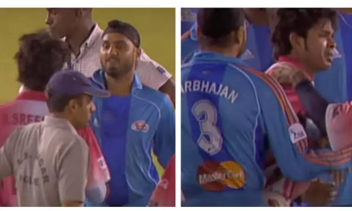 Harbhajan Sreesanth IPL Slapgate Harbhajan Sreesanth IPL Slapgate