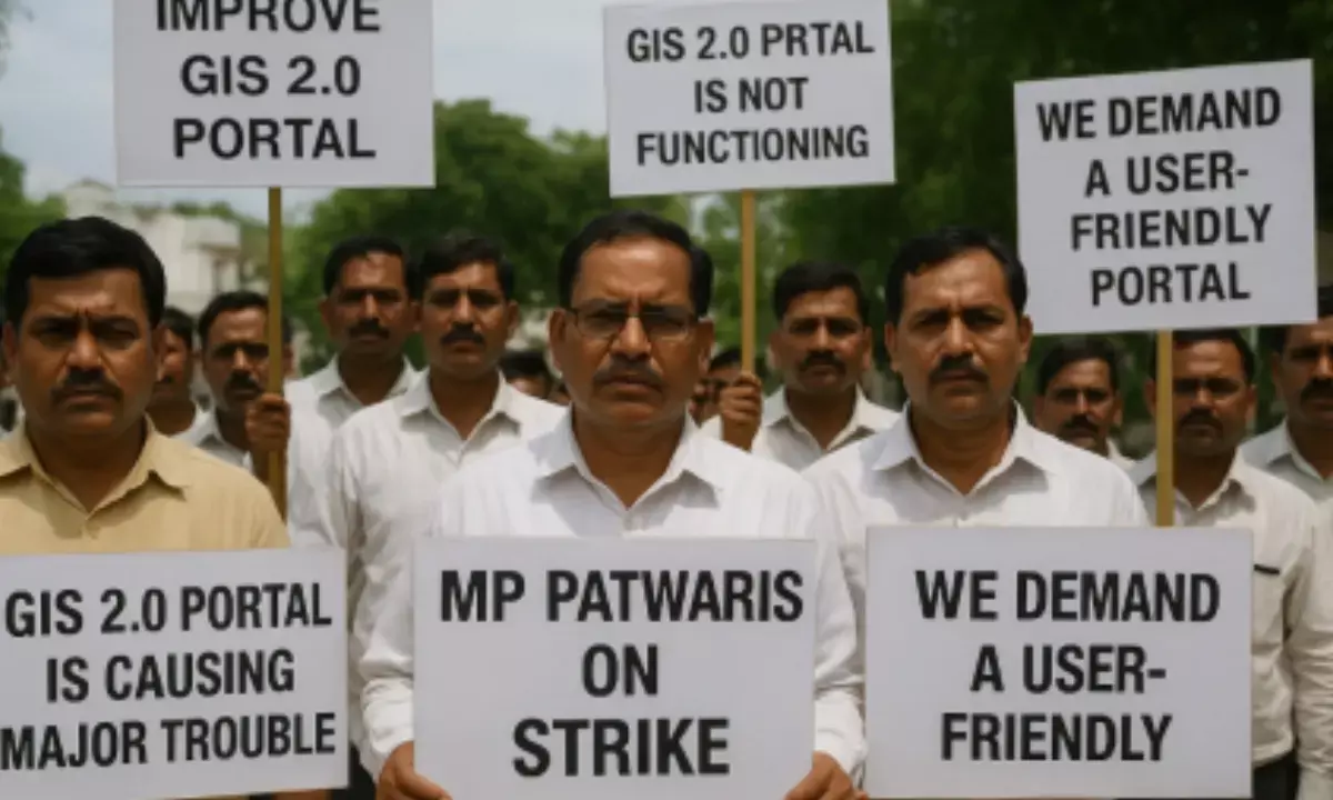MP Patwari Strike 2025