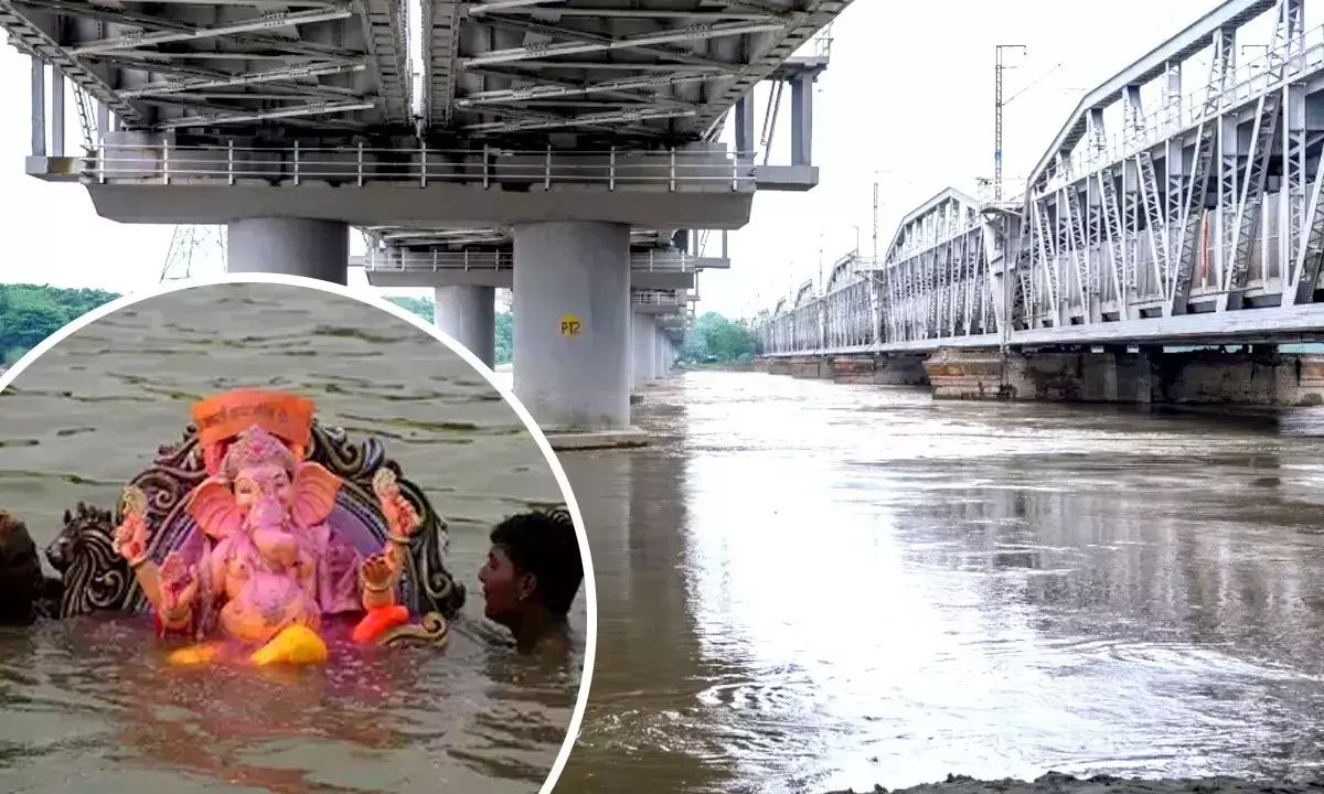 Ganesh Idol Immerse ban in Yamuna River