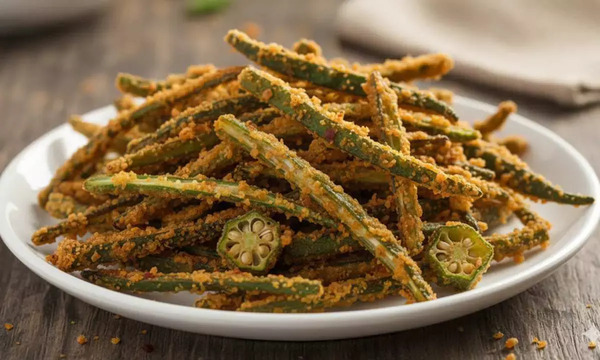 how to make kurkuri bhindi recipe how to make kurkuri bhindi recipe