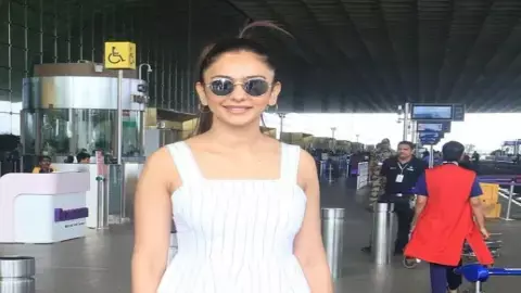 एक्ट्रेस रकुल प्रीत का को-ऑर्ड सेट लुक