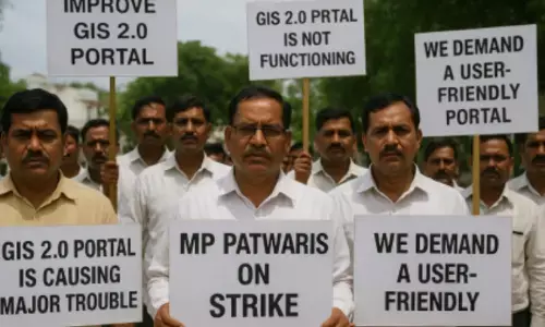 MP Patwari Strike 2025