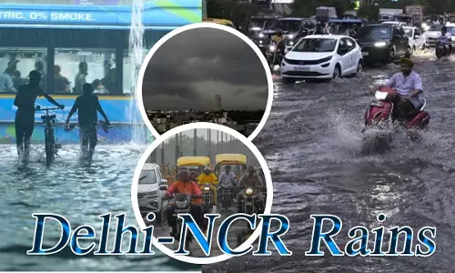 Delhi-NCR Rains, Waterlogging, Traffic Jam