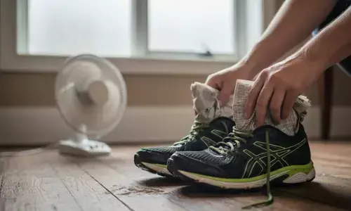 How to Dry Wet Shoes