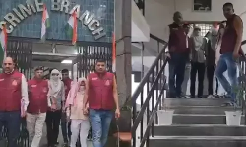 Delhi crime branch raid