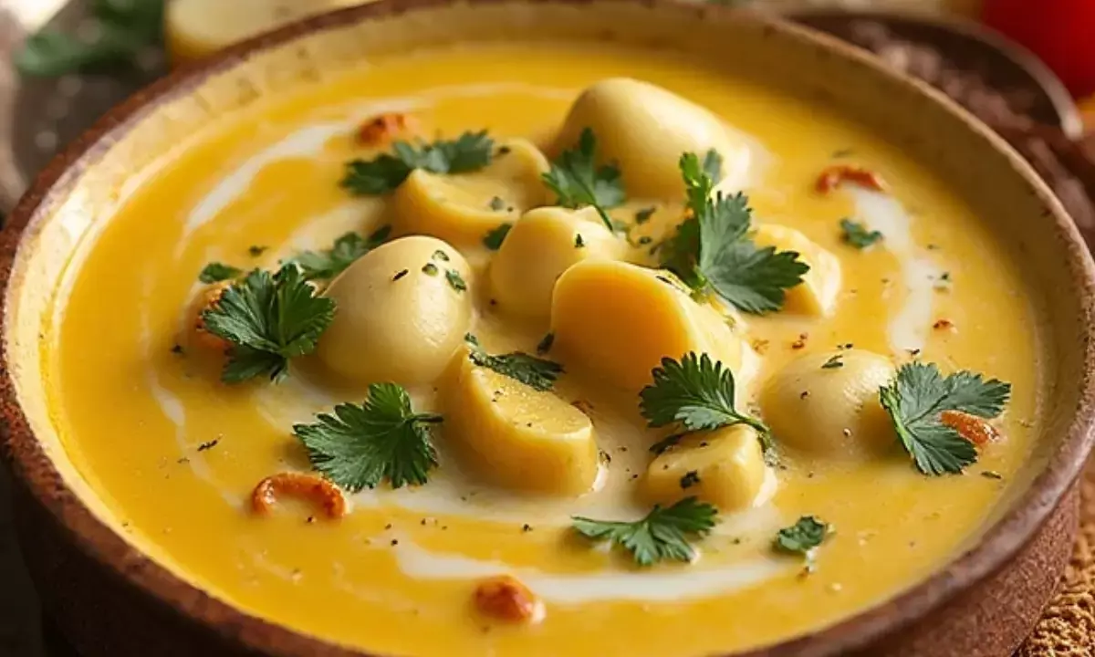 राधाष्टमी के लिए दही अरबी की खास रेसिपी।