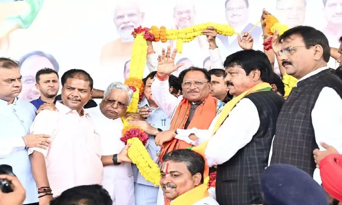 सीएम विष्णुदेव साय अपनी आठ दिन बाद जापान और दक्षिण कोरिया यात्रा से वापस लौटे।