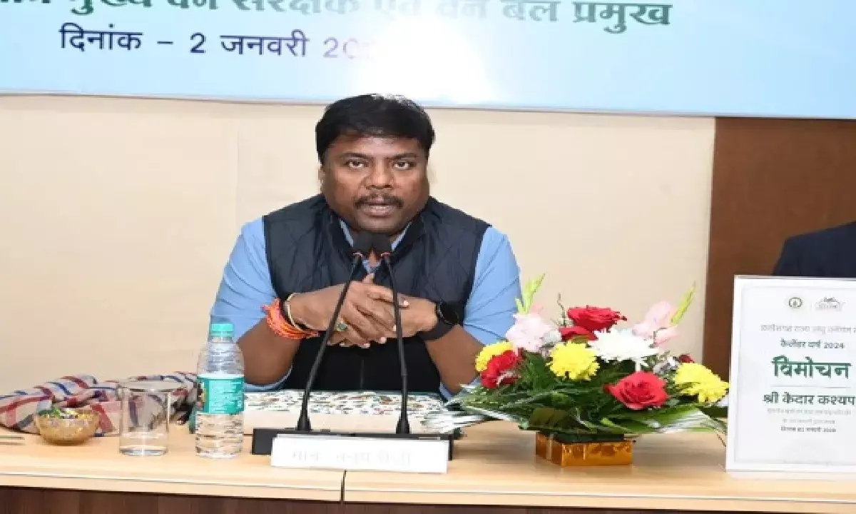 मंत्री केदार कश्यप ने सीएम विष्णुदेव साय की विदेश यात्रा पर बधाई दी और छत्तीसगढ़ वापसी पर स्वागत किया है