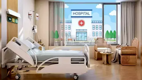 Delhi Government Hospital Vishram Grih Project