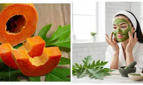 papaya leaves for skin care