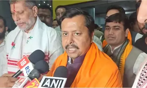 भाजपा के प्रदेश प्रभारी नितिन नबीन शनिवार को राजधानी रायपुर पहुंचे