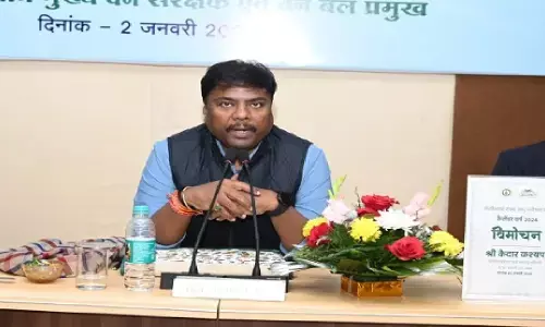 मंत्री केदार कश्यप ने सीएम विष्णुदेव साय की विदेश यात्रा पर बधाई दी और छत्तीसगढ़ वापसी पर स्वागत किया है