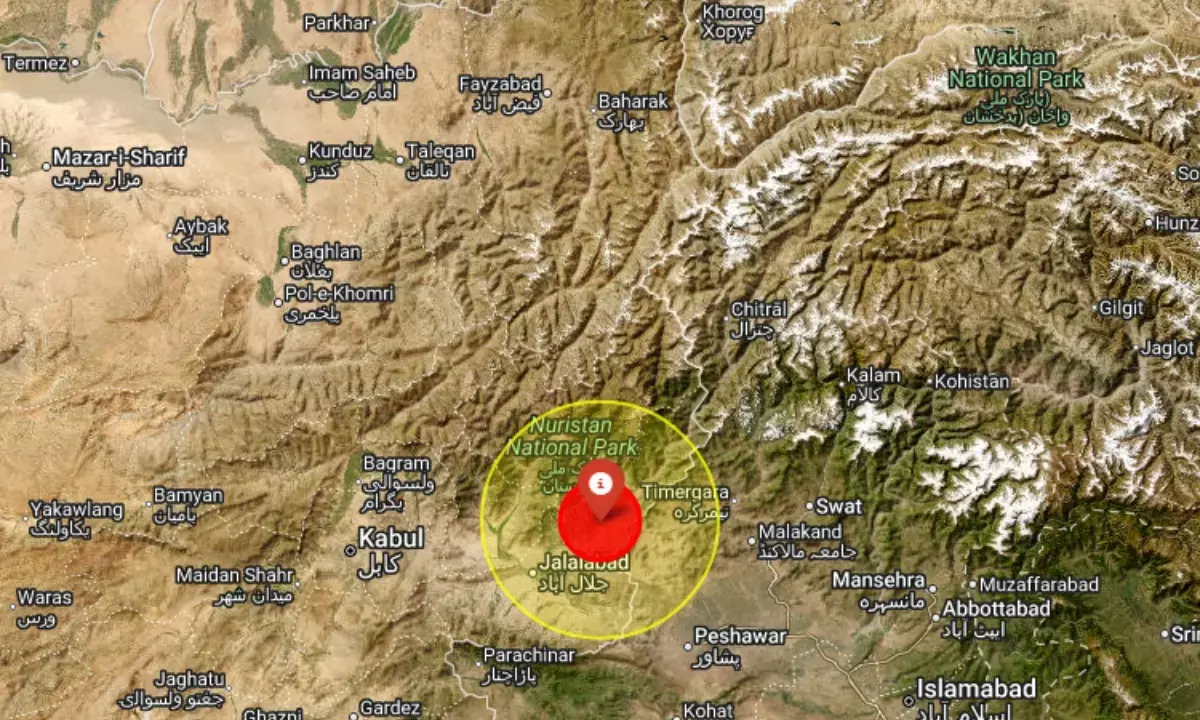 afghanistan delhi ncr j&K earthquake Update