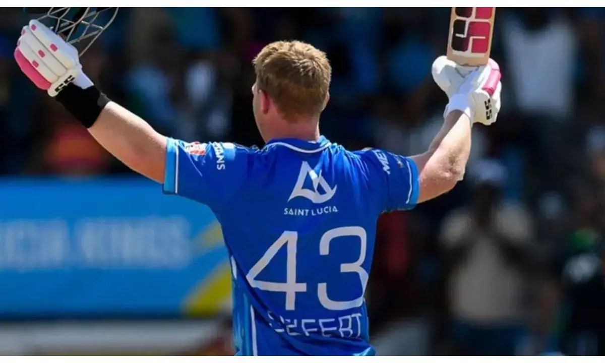 Tim Seifert slams joint-fastest century in CPL Tim Seifert slams joint-fastest century in CPL