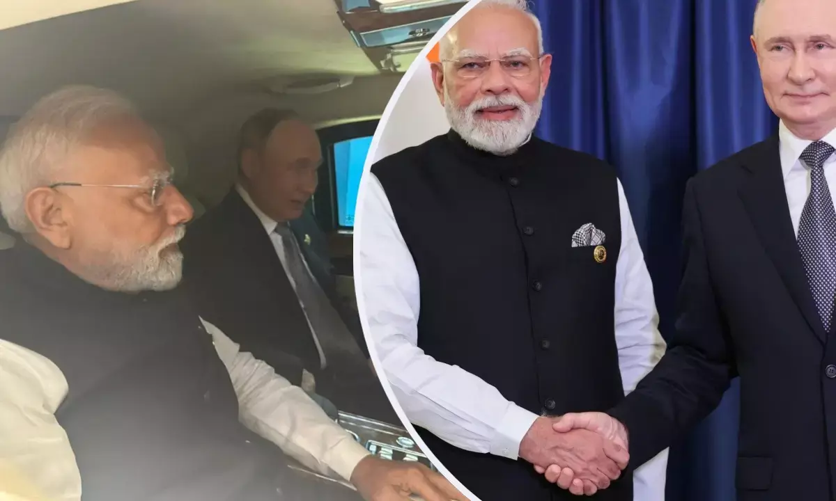 चीन में ट्रेंड हुई मोदी-पुतिन की दोस्ती, दोनों एक कार में नजर आए