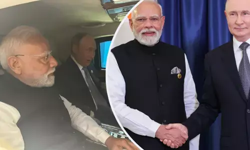 चीन में ट्रेंड हुई मोदी-पुतिन की दोस्ती, दोनों एक कार में नजर आए