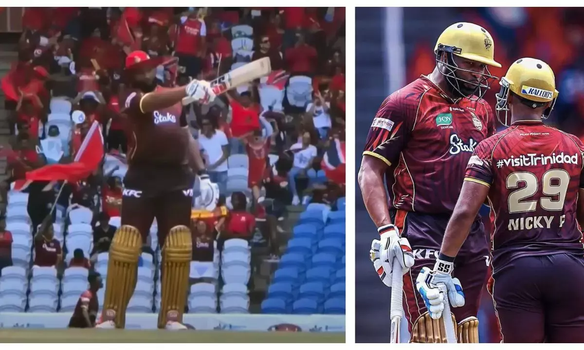 kieron pollard batting