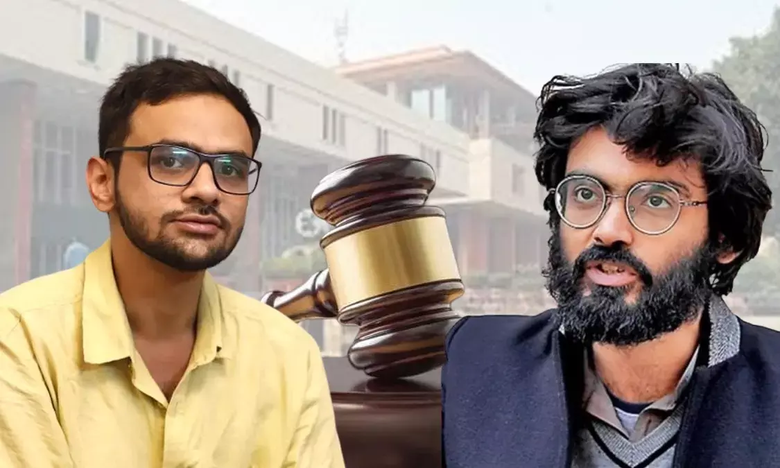 Umar Khalid and Sharjeel Imam
