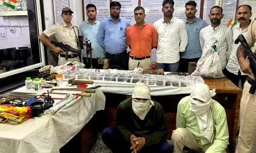 Delhi Police Busted Illegal Arms Factory