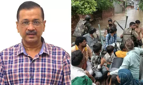 Arvind Kejriwal seeks help for Punjab Flood
