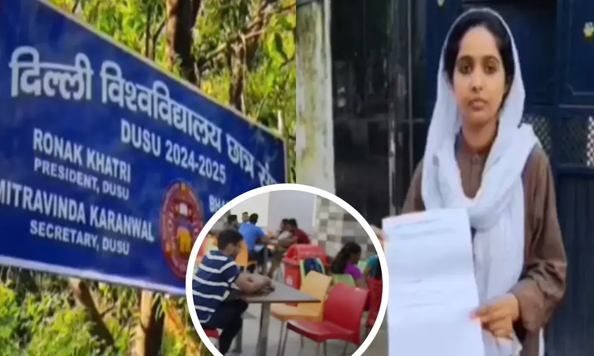 Delhi university veg non veg controversy