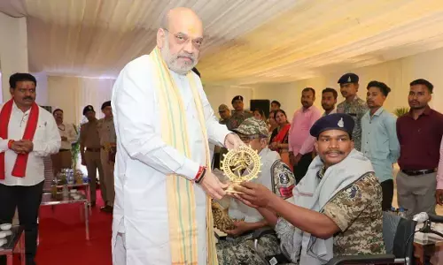 केन्द्रीय गृह मंत्री अमित शाह ने कर्रेगुट्टालु पहाड़ी पर