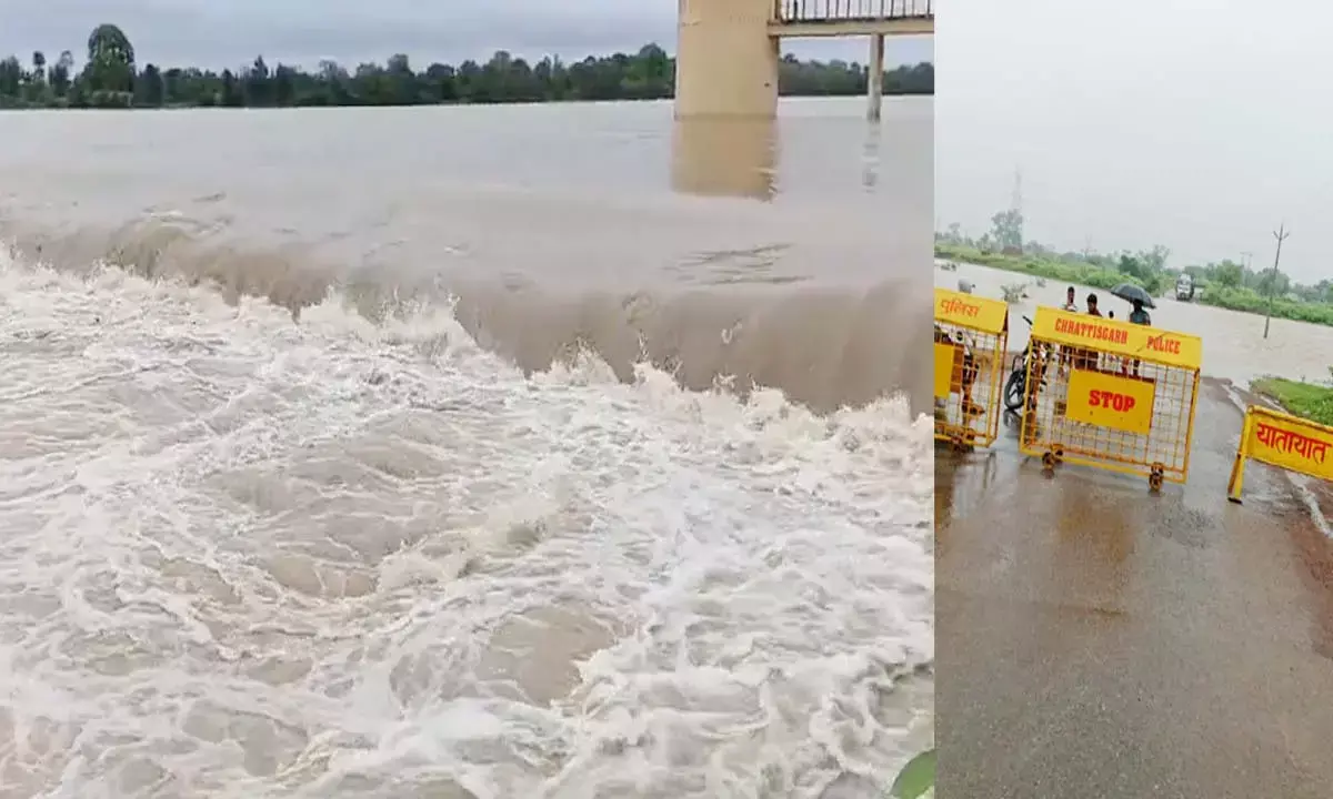 बहाव खतरनाक स्तर तक पहुंचा