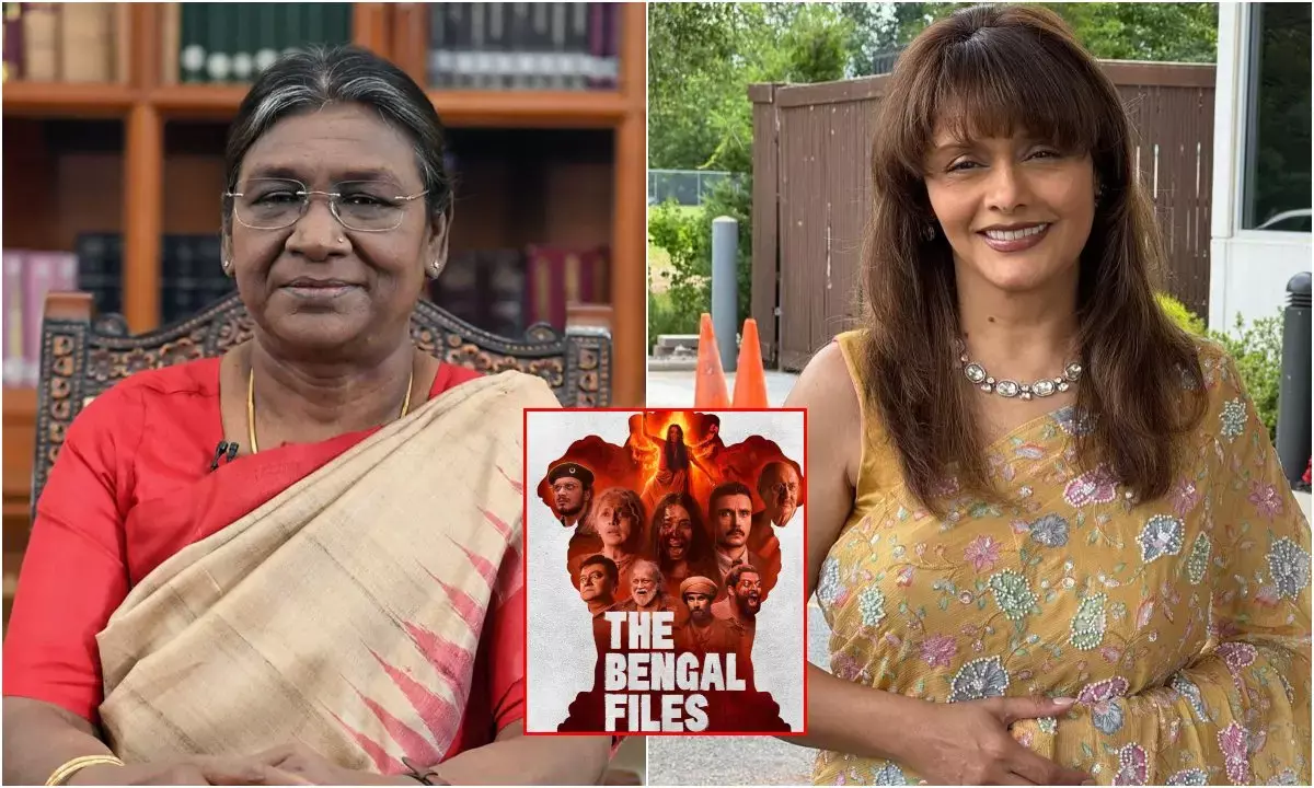 पल्लवी जोशी ने द बंगाल फाइल्स को लेकर राष्ट्रपति मुर्मू को पत्र लिखा।