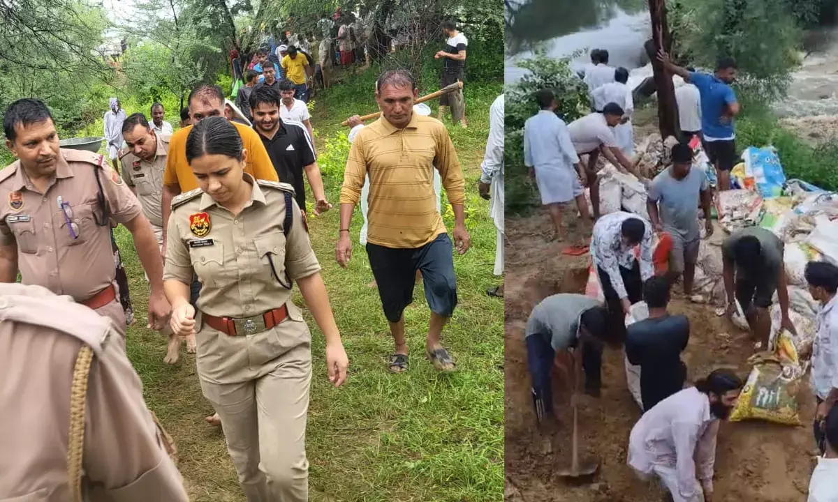 fatehabad flood police rescue