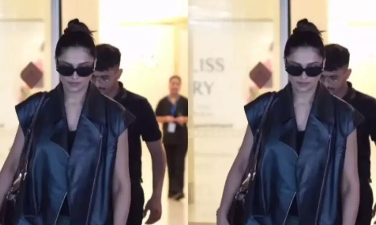 एक्ट्रेस दीपिका पादुकोण का कूल लुक