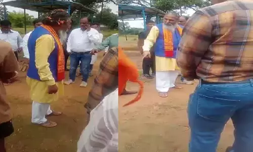 सांसद भोजराज नाग का एक और वीडियो वायरल हो रहा है।