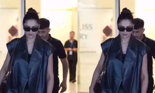 एक्ट्रेस दीपिका पादुकोण का कूल लुक