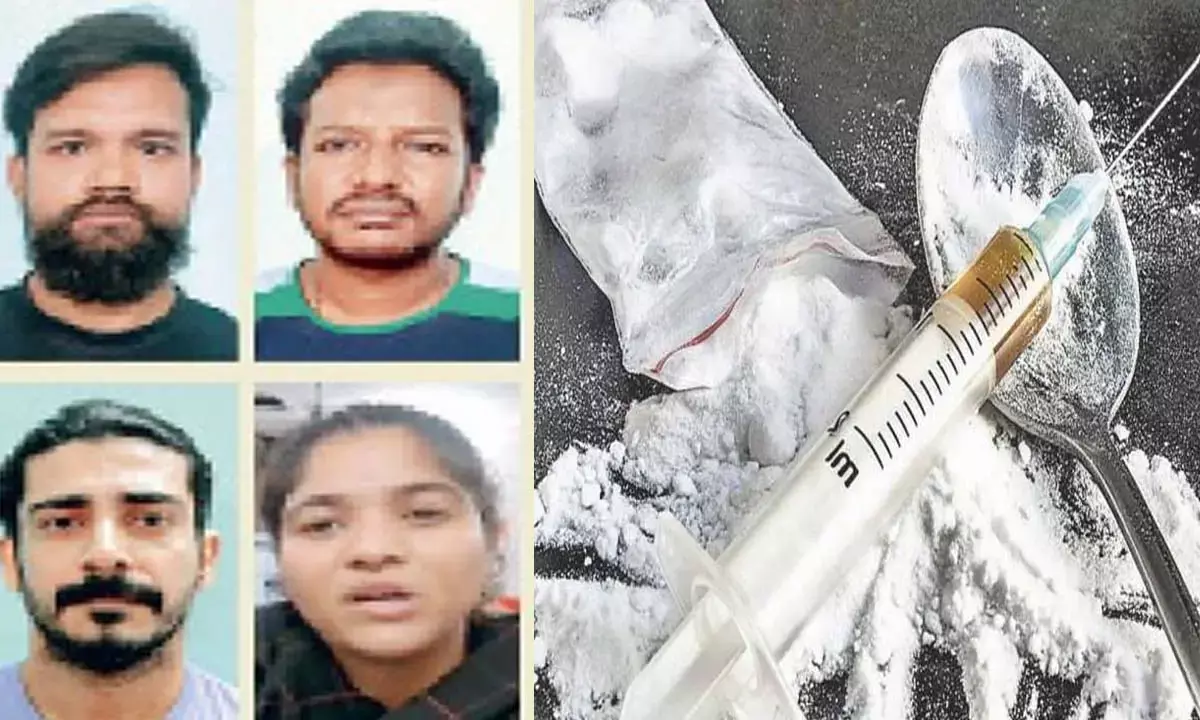 टूट रहा ड्रग के धंधे का तिलस्म : इवेंट की आड़ में नशे का कारोबार करने वाली मैनेजर समेत चार दबोचे गए