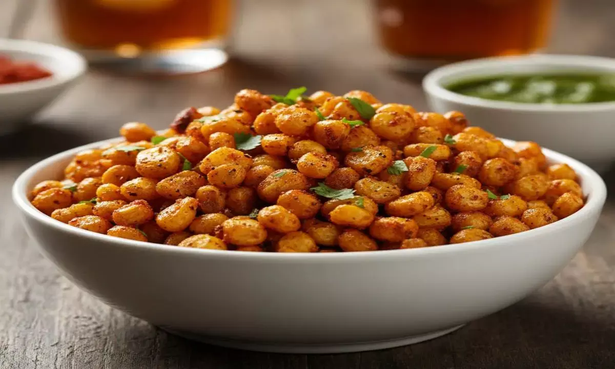 how to make crispy corn at home