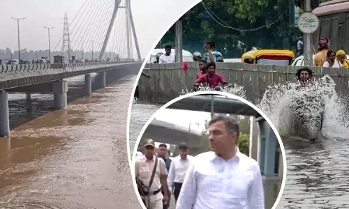 Pravesh Verma visits Delhi flood affected areas