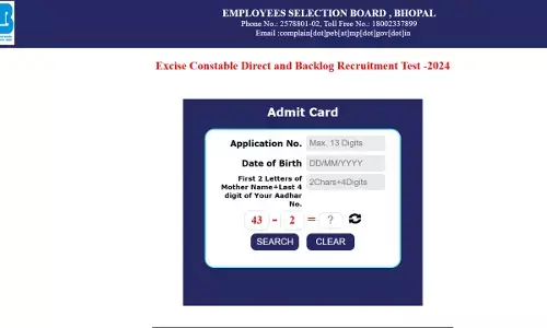 MP Excise Constable Admit Card 2025