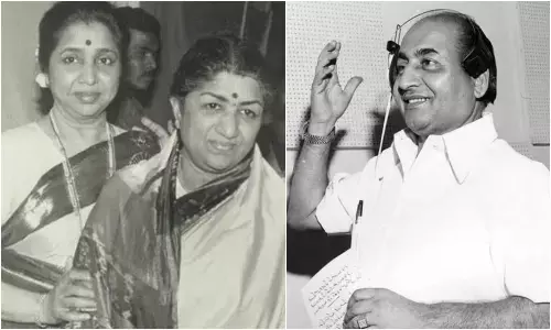 मोहम्मद रफी के बेटे ने लता मंगेशकर और आशा भोसले पर गंभीर आरोप लगाए।