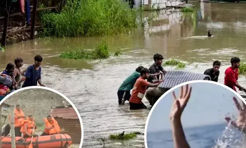 Man Drown in Delhi Flood