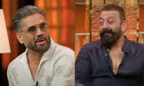 कपिल के शो में बीवी और गर्लफ्रेंड को साथ लाया शख्स, संजय दत्त-सुनील शेट्टी के उड़ गए होश,  Video Viral