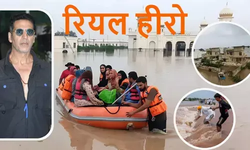 Akshay donated Rs 5 crore to Punjab flood victims, contributed to CM Relief Fund Akshay donated Rs 5 crore to Punjab flood victims, contributed to CM Relief Fund