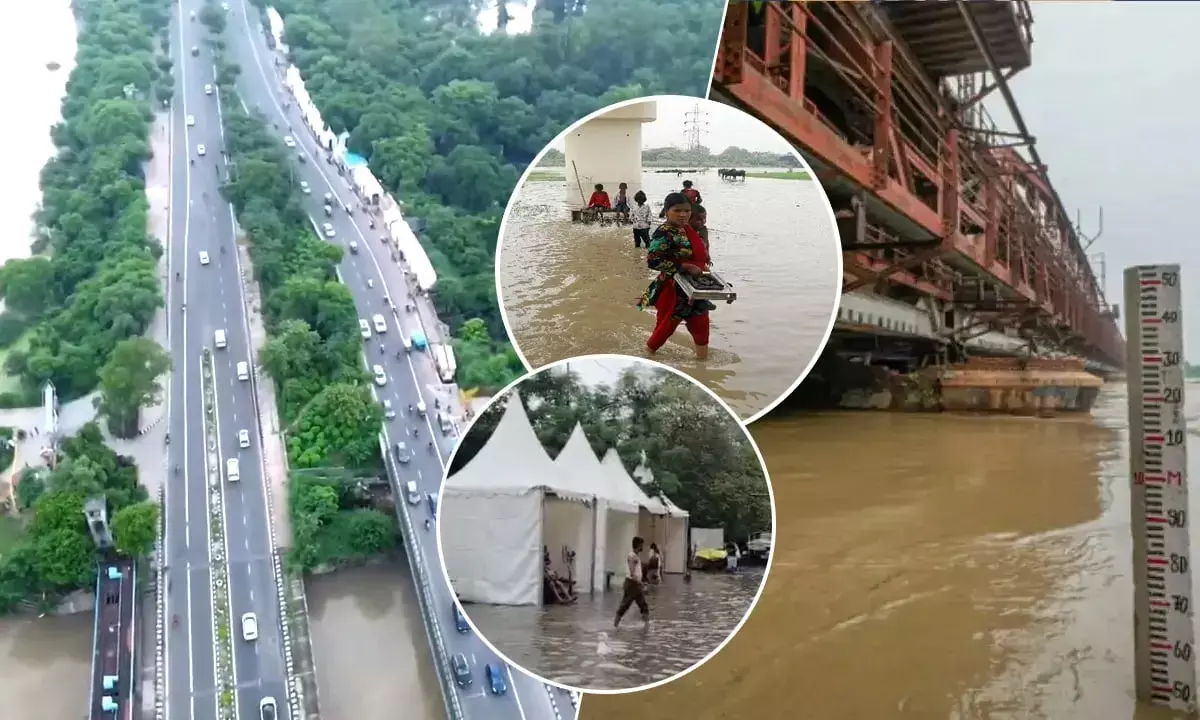 Yamuna water level Delhi