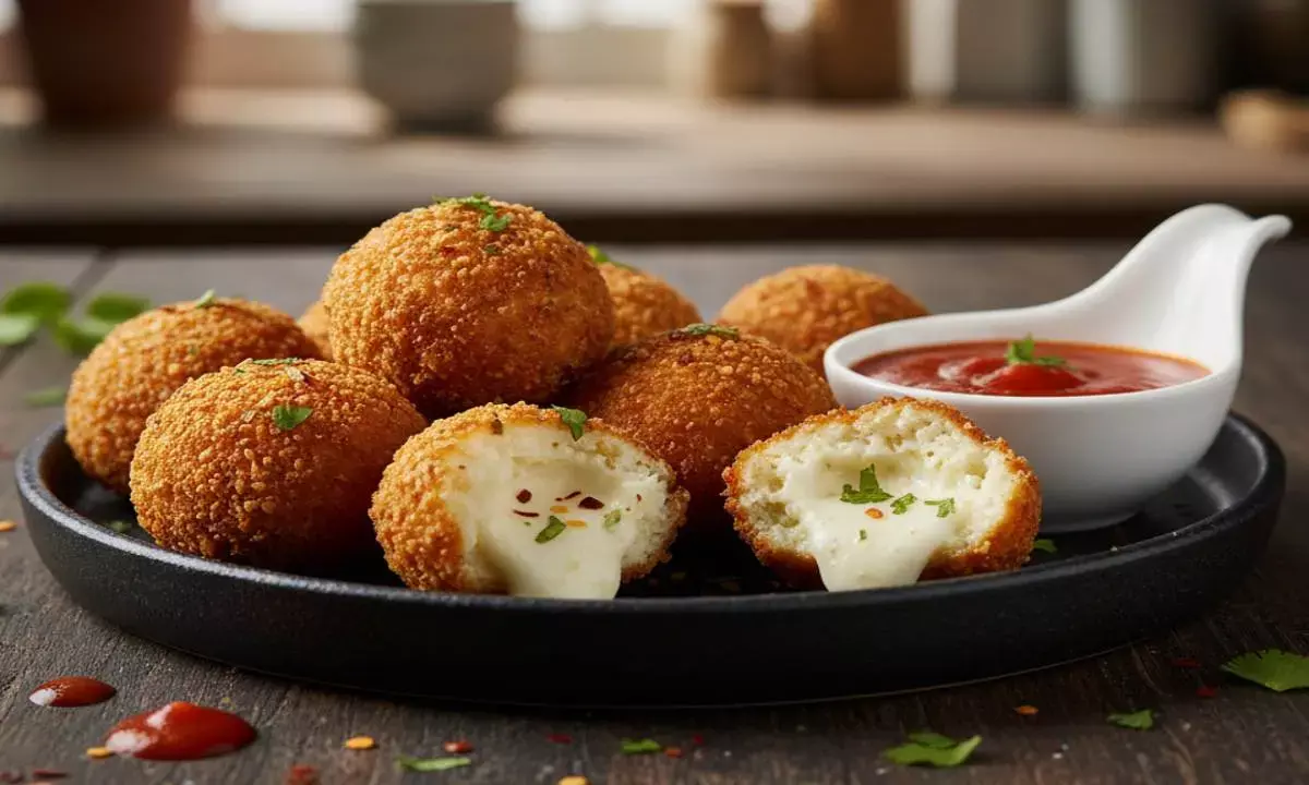 how to make paneer cheese balls recipe